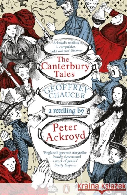 The Canterbury Tales: A retelling by Peter Ackroyd Peter Ackroyd 9780141442297  - książka