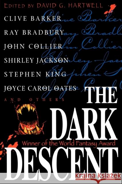 The Dark Descent Clive Barker Ray Bradbury John Collier 9780312862176 Tor Books - książka