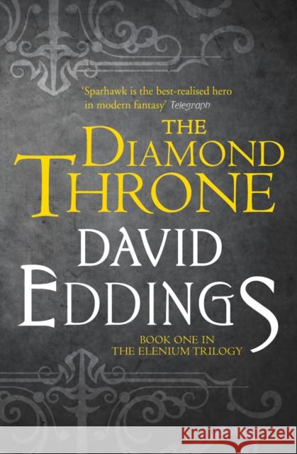 The Diamond Throne David Eddings 9780007578979 HarperCollins Publishers - książka