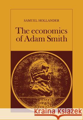The Economics of Adam Smith  9780802063021  - książka