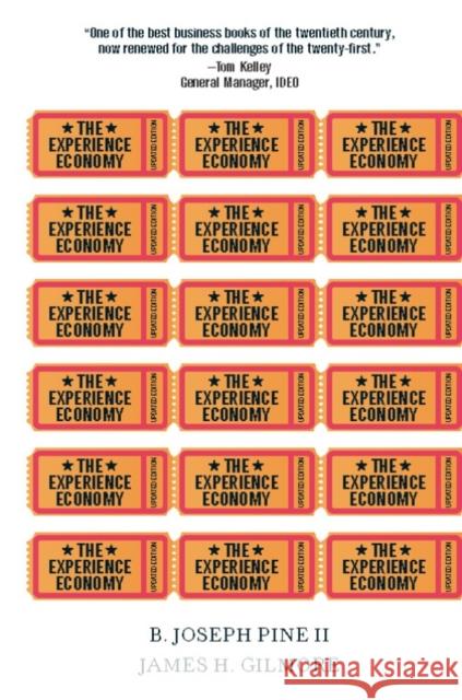 The Experience Economy Pine, B. Joseph 9781422161975  - książka