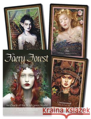 The Faery Forest Oracle: An Oracle of the Wild Green World Lucy Cavendish Maxine Gadd 9780738750286 Llewellyn Publications - książka