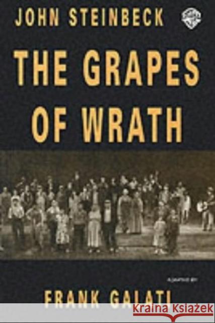 The Grapes of Wrath John Steinbeck 9780856761522 Josef Weinberger Plays - książka