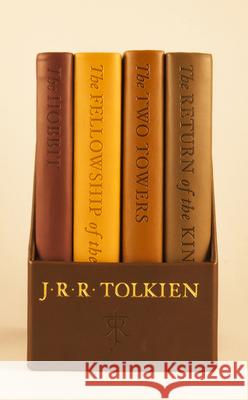 The Hobbit and the Lord of the Rings: Deluxe Pocket Boxed Set J. R. R. Tolkien 9780544445789 Houghton Mifflin Harcourt (HMH) - książka