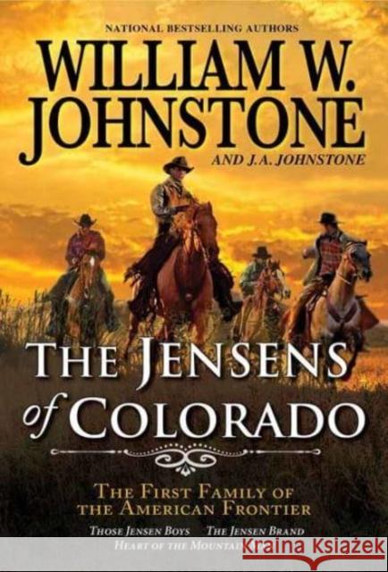 The Jensens of Colorado William W. Johnstone 9780786050130 Kensington Publishing - książka