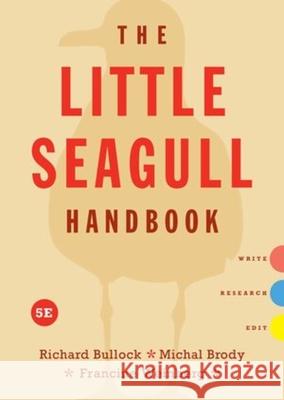 The Little Seagull Handbook Francine Weinberg 9781324060000 WW Norton & Co - książka