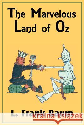 The Marvelous Land of Oz L. Frank Baum 9781612035628 Bottom of the Hill Publishing - książka