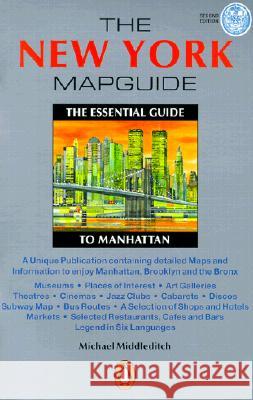 The New York Mapguide Michael Middleditch 9780140294590 Penguin Books - książka