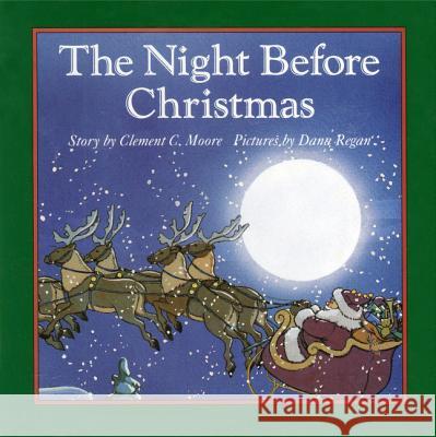 The Night Before Christmas Board Book: A Christmas Holiday Book for Kids Moore, Clement C. 9780694004249 HarperFestival - książka