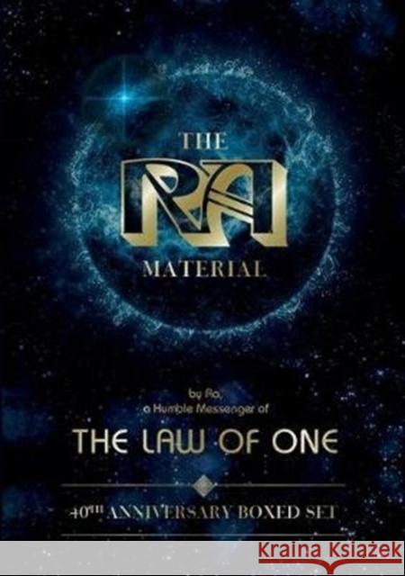 The Ra Material: Law of One: 40th-Anniversary Boxed Set Jim McCarty Don Elkins Carla L. Rueckert 9780764360213 Red Feather - książka