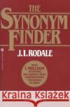 The Synonym Finder J.I. Rodale, Laurence Urdang, Laurence Urdang, Nancy LaRoche 9780446370295 Little, Brown & Company
