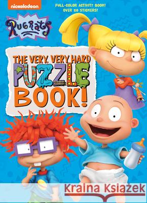 The Very, Very Hard Puzzle Book! (Rugrats) Golden Books 9780593382004 Golden Books - książka