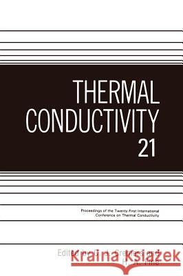 Thermal Conductivity C. J. Cremers H. a. Fine Clifford J. Cremers 9780306436727 Plenum Publishing Corporation - książka
