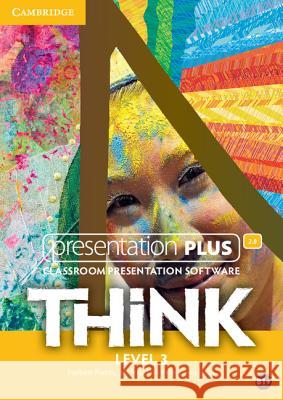 Think Level 3 Presentation Plus DVD-ROM Puchta Herbert Stranks Jeff Lewis-Jones Peter 9781107563636 Cambridge University Press - książka