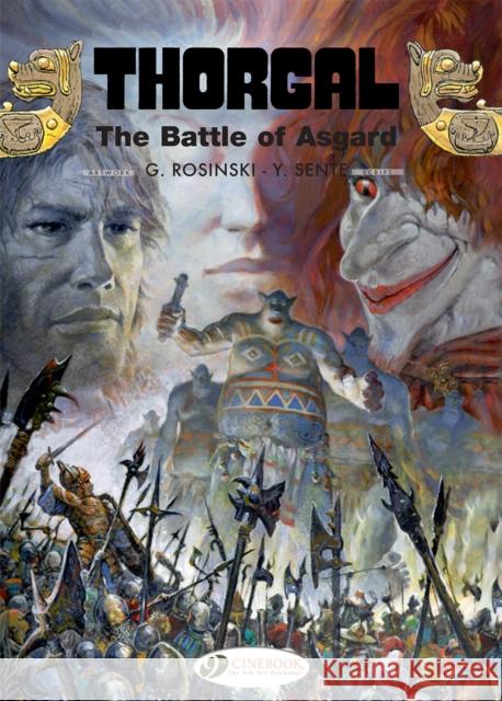 Thorgal Vol. 24: The Battle Of Asgard Yves Sente 9781849184946 Cinebook Ltd - książka