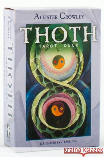 Thoth Tarot Deck: 78-Card Tarot Deck Crowley, Aleister 9780880793087 U.S. Games Systems - książka