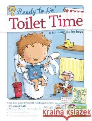 Toilet Time: A Training Kit for Boys Dr Janet Hall 9780764167270 Barron's Educational Series - książka