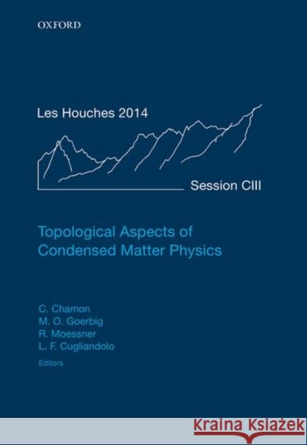 Topological Aspects of Condensed Matter Physics: Lecture Notes of the Les Houches Summer School: Volume 103, August 2014 Chamon, Claudio 9780198785781 Oxford University Press, USA - książka