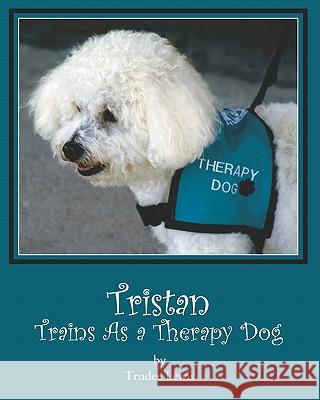 Tristan Trains as a Therapy Dog: A Tristan and Trudee Story Trudee Lewis Joanne Yates Beth Rodda 9781453754535 Createspace - książka