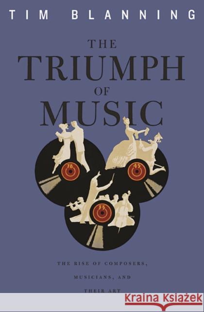 Triumph of Music: The Rise of Composers, Musicians and Their Art Blanning, Tim 9780674057098 Belknap Press - książka