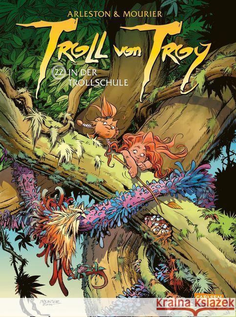 Troll von Troy - In der Trollschule Arleston, Christophe 9783551749871 Carlsen - książka