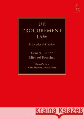 UK Procurement Law: Principles and Practice   9781849461443  - książka