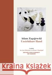 Unsichtbare Hand : Gedichte Zagajewski, Adam 9783446239906 Hanser - książka
