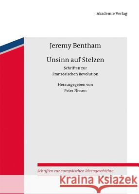 Unsinn auf Stelzen Bentham, Jeremy 9783050050560 Akademie-Verlag - książka