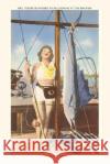 Vintage Journal Bathing Beauty with Sailfish, Florida Found Image Press   9781669519775 Found Image Press