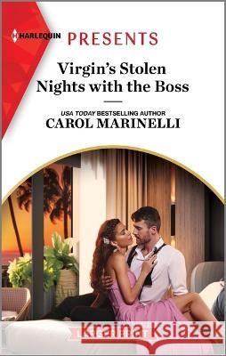 Virgin's Stolen Nights with the Boss Carol Marinelli 9781335592101 Harlequin Presents Larger Print - książka