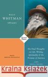 Walt Whitman Speaks Walt Whitman 9781784108946 Carcanet Press Ltd