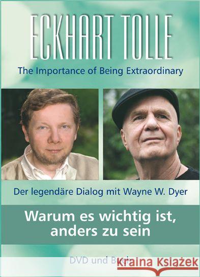 Warum es wichtig ist, anders zu sein, DVD u. Buch : Der legendäre Dialog mit Wayne W. Dyer Tolle, Eckhart; Dyer, Wayne W. 9783957360090 L.E.O. Verlag - książka