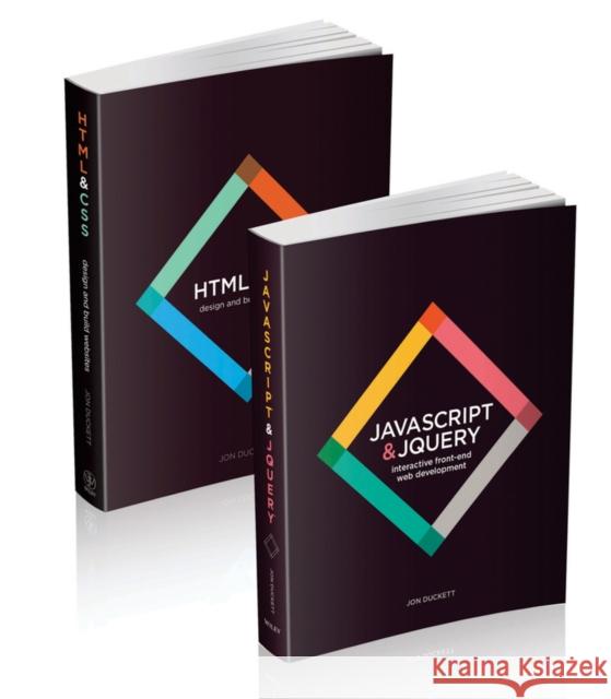 Web Design with HTML, CSS, JavaScript and jQuery Set Jon Duckett 9781118907443 John Wiley & Sons Inc - książka