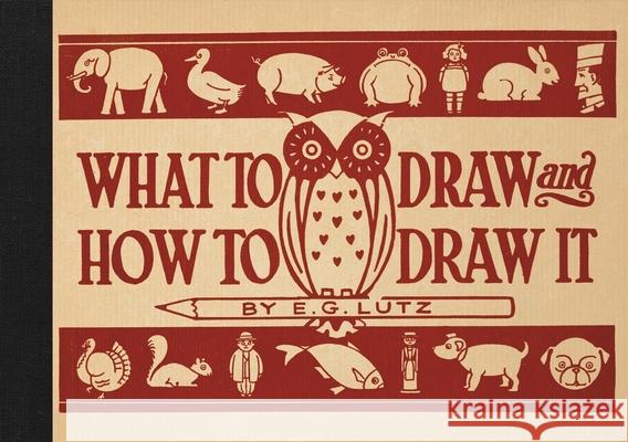 What to Draw and How to Draw It E G Lutz 9781910552032 Michael O'Mara Books Ltd - książka