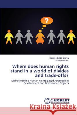 Where Does Human Rights Stand in a World of Divides and Trade-Offs? Librea Rosette Gilda                     Baac Valentino 9783659426278 LAP Lambert Academic Publishing - książka