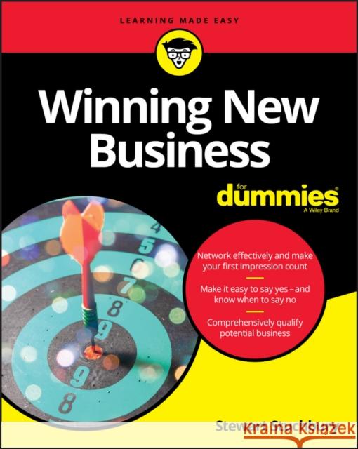 Winning New Business for Dummies Stuchbury, Stewart 9781119274162 John Wiley & Sons - książka