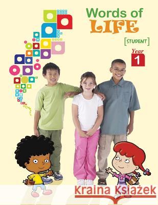 Words of Life, Year 1, Student Activity Worksheets (BLACK AND WHITE) Monte Cyr 9781635800807 Mesoamerica Regional Publications - książka