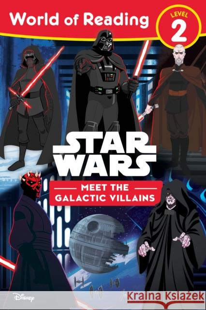 World of Reading: Star Wars: Meet the Galactic Villains Lucasfilm Press 9781368101271 Hyperion - książka