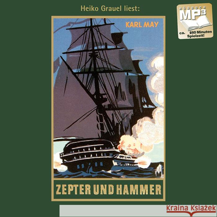Zepter und Hammer, Audio-CD, MP3 May, Karl 9783780207456 Karl-May-Verlag - książka