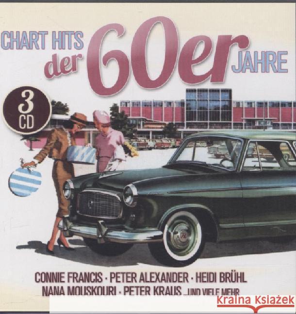 Stars & Hits der 60er Jahre, 3 Audio-CDs : Mit Connie Francis, Peter Alexander, Heidi Brühl u. v. a. Various Artists 0090204775163 Zyx Music Dist