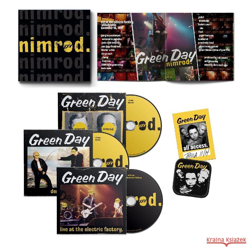 Nimrod, 3 Audio-CD (Limited Edition) Green Day 0093624872993 Warner