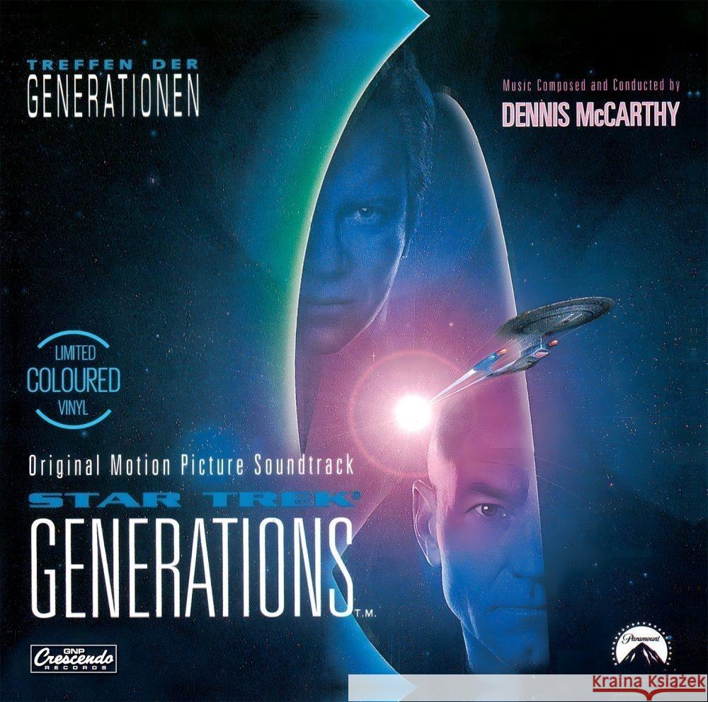 Star Trek Generations / Treffen der Generationen, 1 Schallplatte (Limited Coloured Vinyl) Mccarthy, Dennis 0194111037571