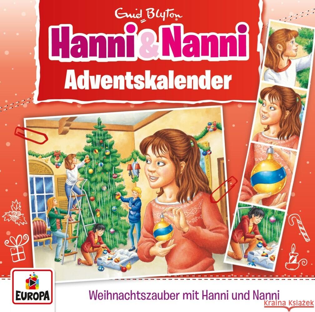 Hanni und Nanni - Adventskalender - Weihnachtszauber mit Hanni und Nanni, 2 CD Longplay Blyton, Enid 0194399079324