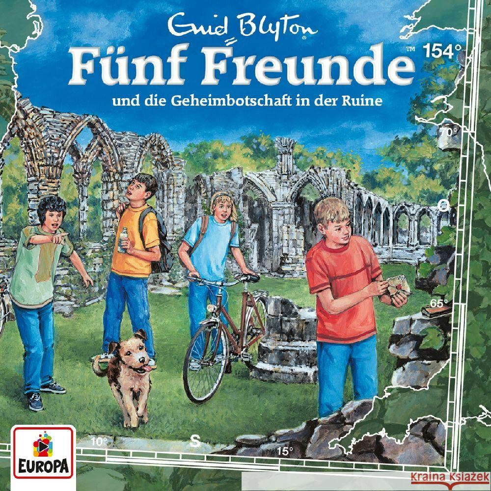 Fünf Freunde und die Geheimbotschaft in der Ruine, 1 Audio-CD (Longplay) Blyton, Enid 0196587826826 Miller Sonstiges Wortprogramm