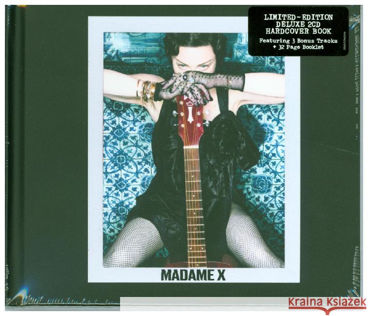 Madame X, 2 Audio-CDs (Limited-Deluxe-2CD-Hardcover-Book) Madonna 0602577620416