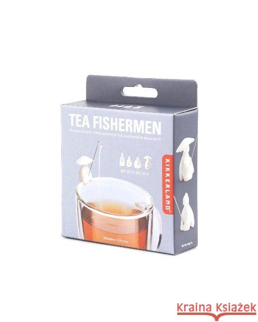 Teehalter Fischer S / 4 Wang, Lei 0612615073784 Kikkerland Europe