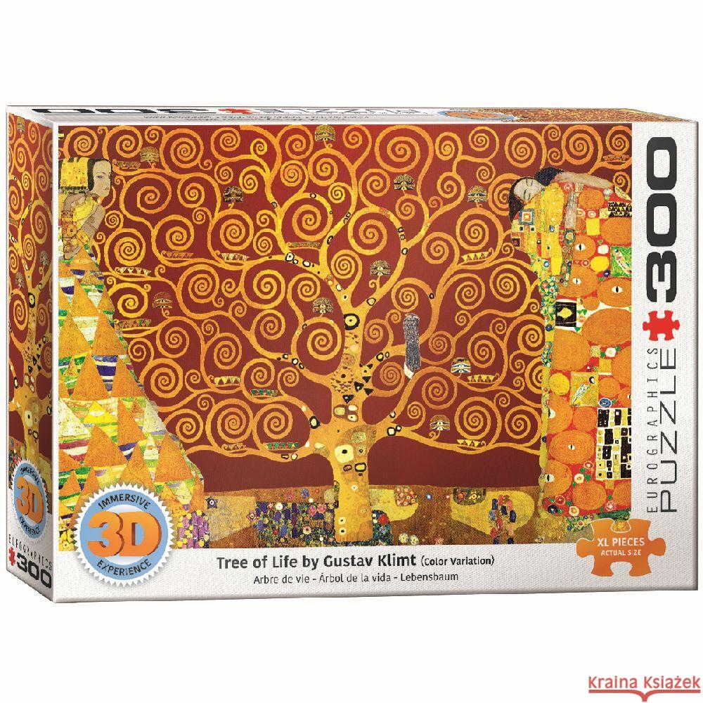 3D - Lebensbaum von Gustav Klimt (Puzzle) Klimt, Gustav 0628136300599
