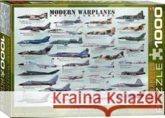 Modern Warplanes 1000 Piece Puzzle Eurographics 0628136600767 