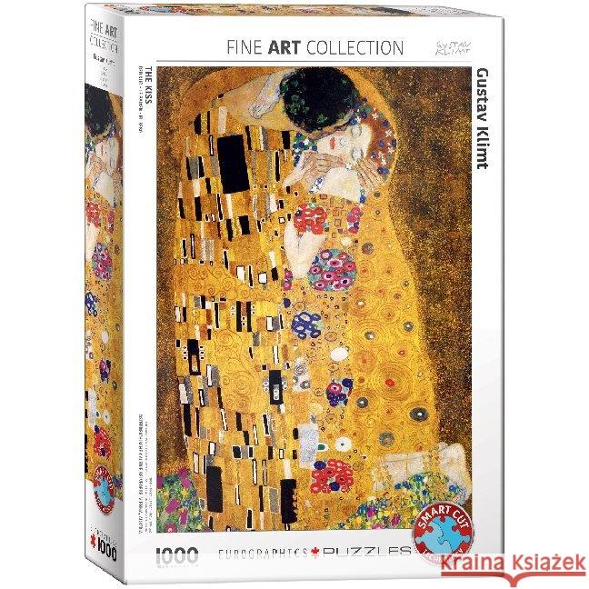 The Kiss by Gustav Klimt 1000-Piece Puzzle Eurographics 0628136643658 Eurographics