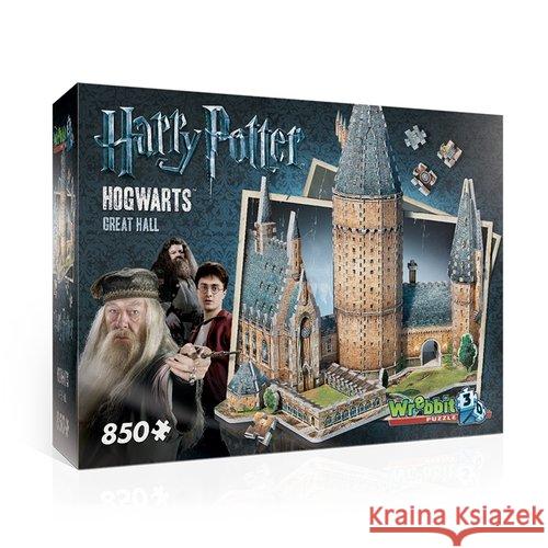 Wrebbit Puzzle 3D 850 el HP Hogwarts Great Hall  0665541020148 Tactic